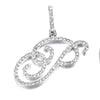 Hip hop accessories grass letter pendant melon seed buckle Cuban chain accessory