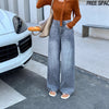 Original Denim Pants Women High-Grade Narrow Loose Slim Straight Long Pants