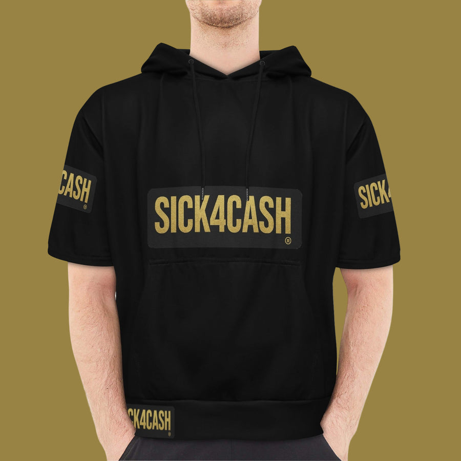 🖤 SICK4CASH® Legacy Hoodie: “DRAW BLOOD / DROP GOLD” Edition