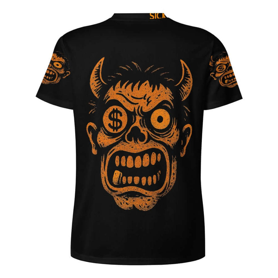 Ice Silk All-Over Print T-Shirt – Streetwear Tee for Cool Comfort featuring a bold graphic design.