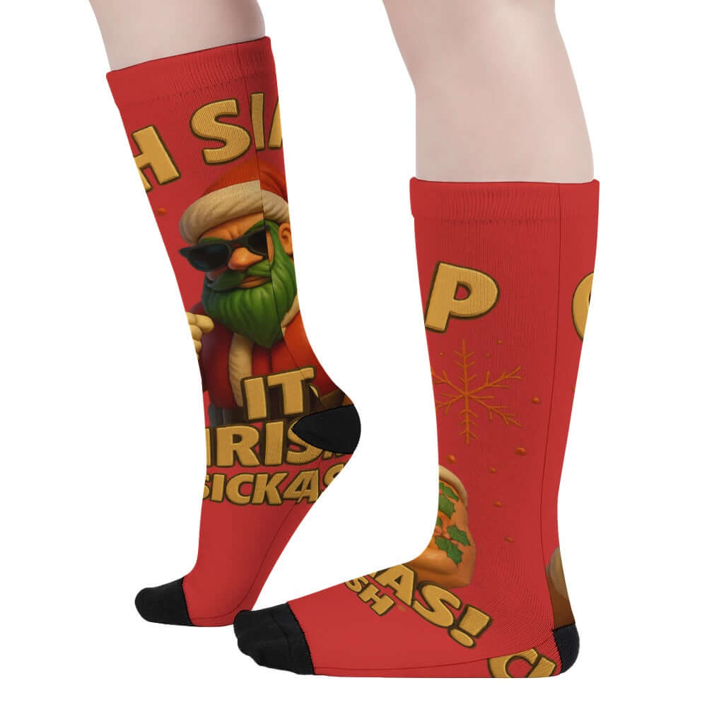 “OH SNAP IT’S CHRISTMAS” Socks - Limited Holiday Drop