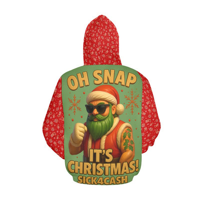 SICK4CASH® OH SNAP IT'S CHRISTMAS Hoodie – Limited Holiday Drop