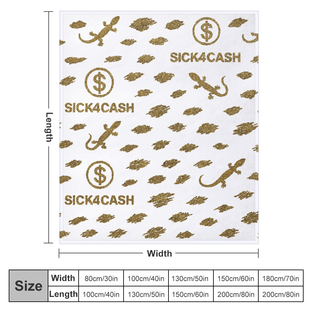 🔥 SICK4CASH® Legacy Blanket — Anti-Pilling Flannel