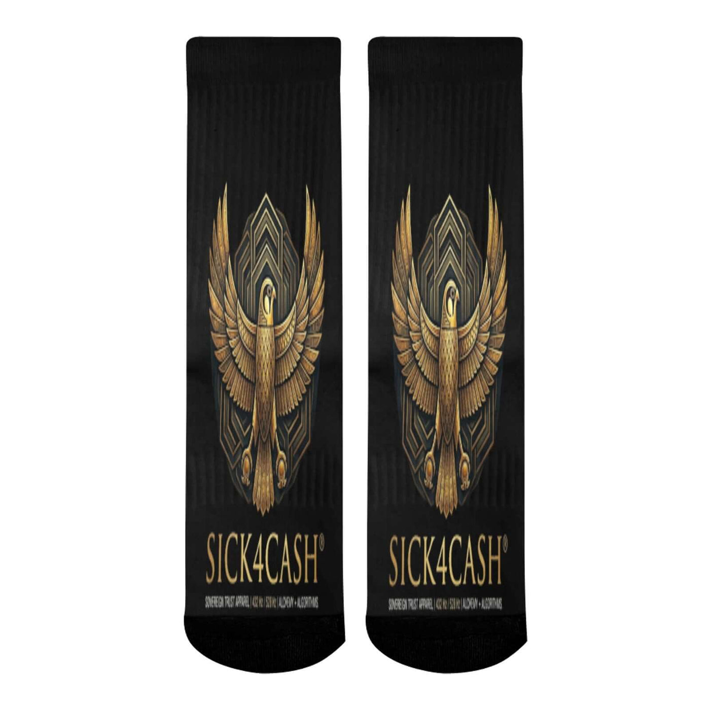 Mid-Calf Socks (Black Bottom)