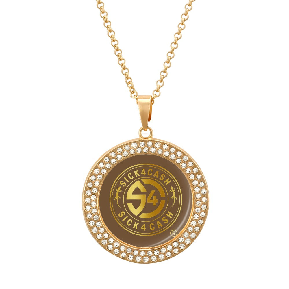 S4C Multicolored diamond necklace