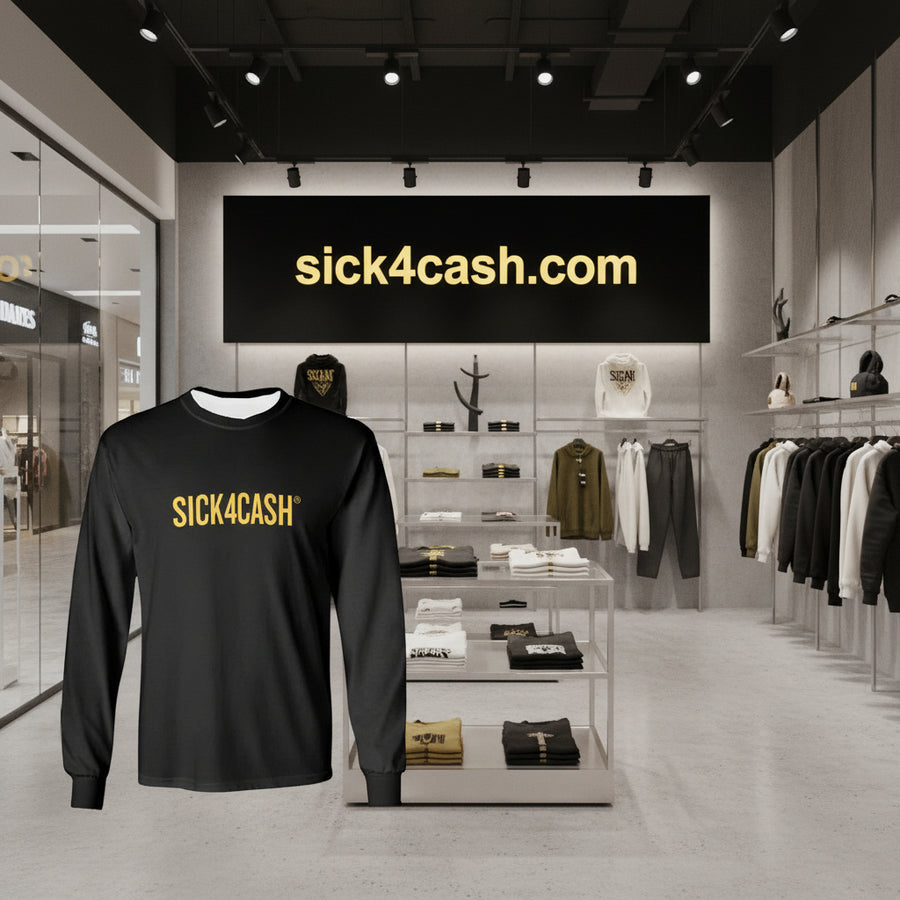 SICK4CASH Men's Premium Long Sleeve Jersey