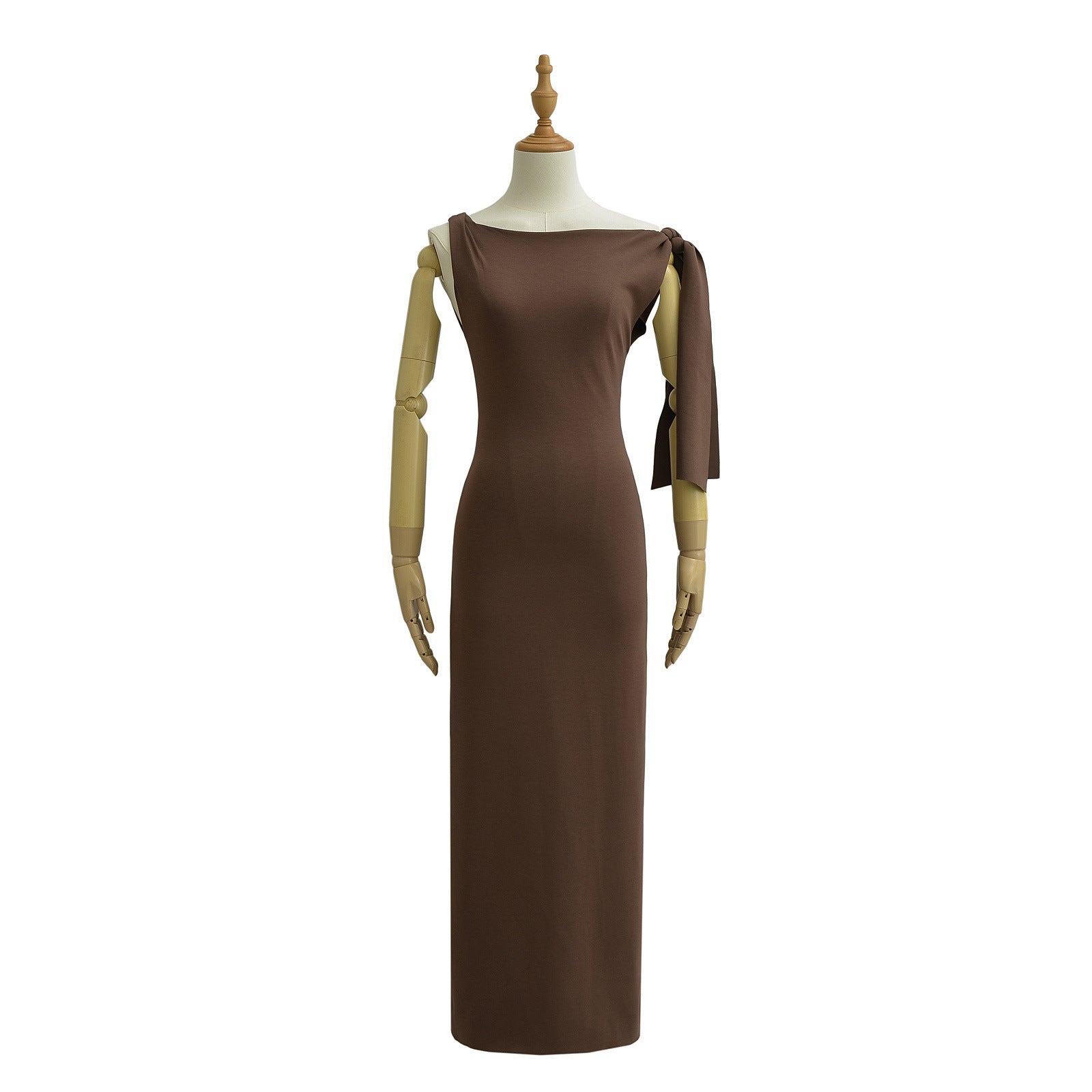 Women Asymmetrical Off-Shoulder Dress – Drama in Every Detail