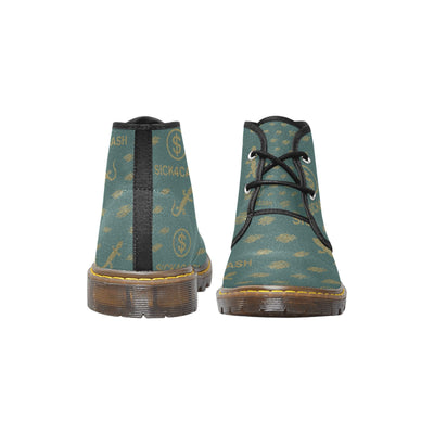 Women's Canvas Chukka Boots (Model Skinks