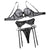 Perspective Embroidered Sexy Bra Set with Sexy Lace Underwear and Underwear Three Piece Set