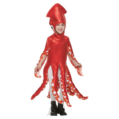 New Halloween children's costumes sea creatures cute squid one piece school party funny costumes