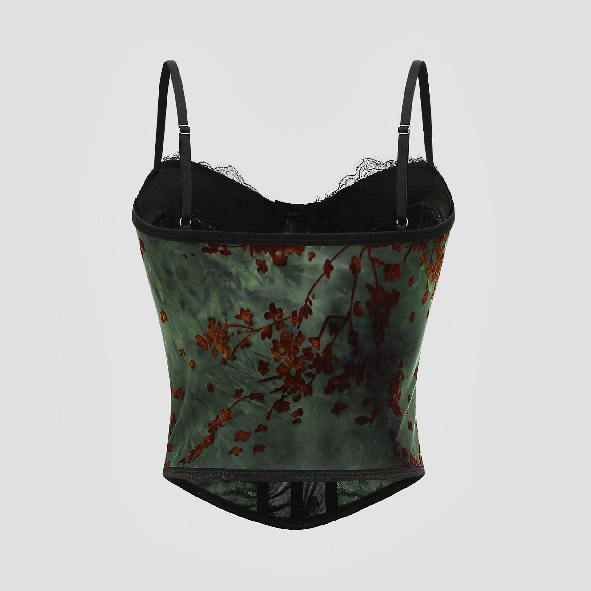 Printed Lace Camisole