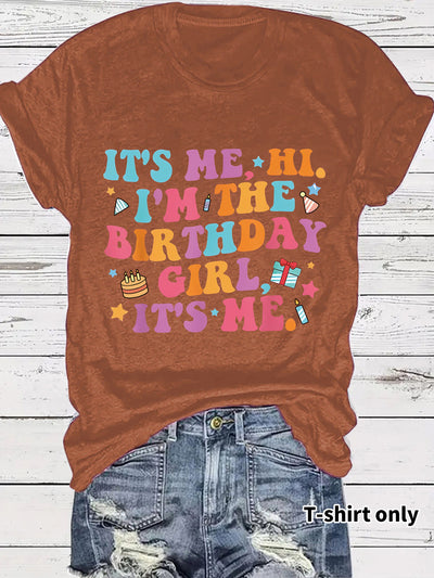 Happy Birthday to Myself – Alphabet Tee