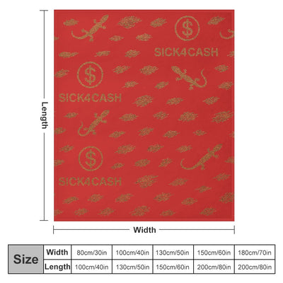 🔥 SICK4CASH® Legacy Blanket — Anti-Pilling Flannel