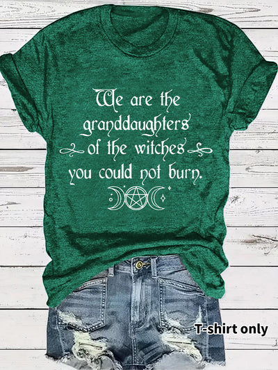 Moon Letter Printed T-Shirt