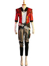 LOL Arcane Vi Cosplay Costume Anime Arcane LOL Vi Cosplay Women Halloween Costume Leather Outfit Full Set