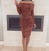 Women Sexy Winter Bodycon Dress – Heat Up the Cold