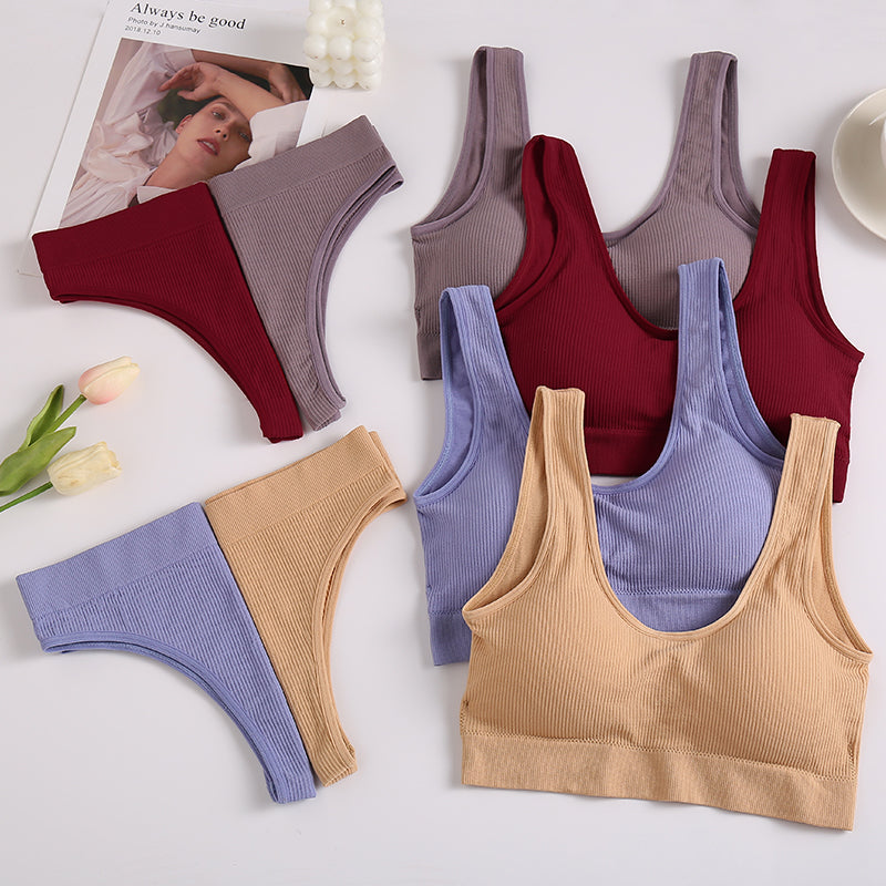 Seamless Wireless Lingerie Set – Smooth, Sculpted, and Unapologetically You