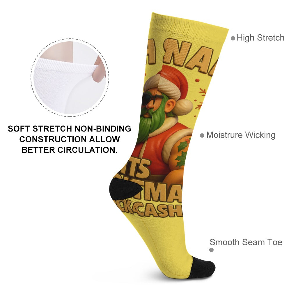 “OH SNAP IT’S CHRISTMAS” Socks - Limited Holiday Drop