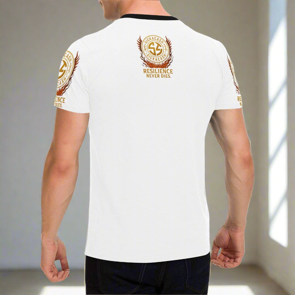 Men's All Over Print Patch Pocket T-shirt (Model T56)