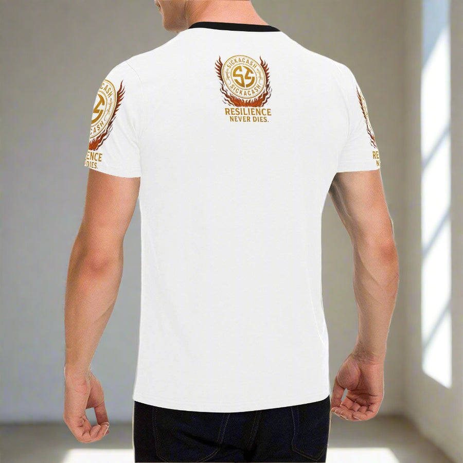 Men's All Over Print Patch Pocket T-shirt (Model T56)