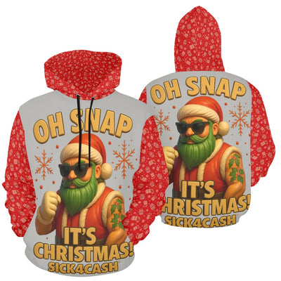 SICK4CASH® OH SNAP IT'S CHRISTMAS Hoodie – Limited Holiday Drop