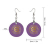 S4C Wooden earrings pendant