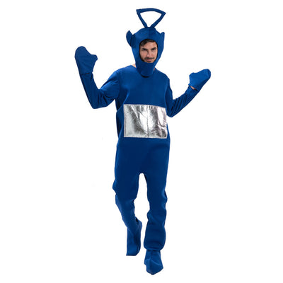 New cartoon characters Teletubbies costumes Halloween party funny costumes campus activities cute costumes