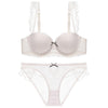 3/4 Cup Push-Up Bra & See-Through Panty Set – Summer Confidence, All-In-One