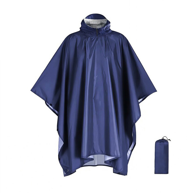Unisex Waterproof Hooded Rain Coat/Poncho – Lightweight Outdoor Shell for Hiking, Fishing & Climbing