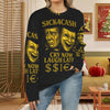 🧥 SICK4CASH® Legacy CRY NOW LAUGH LATER Sweater (Unisex | S–XL) This isn’t just a sweater—it’s a wearable archive. A tribute to the grind, the bloodline, and the payout. Upload your family photo, embed your legacy, and wear the movement.