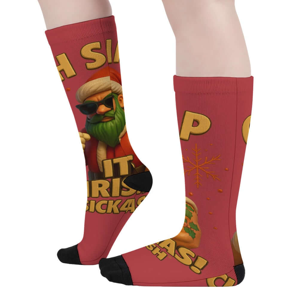 “OH SNAP IT’S CHRISTMAS” Socks - Limited Holiday Drop