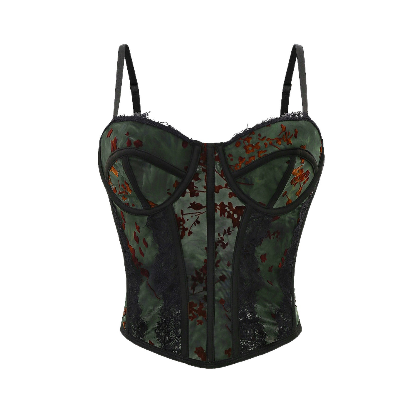 Printed Lace Camisole