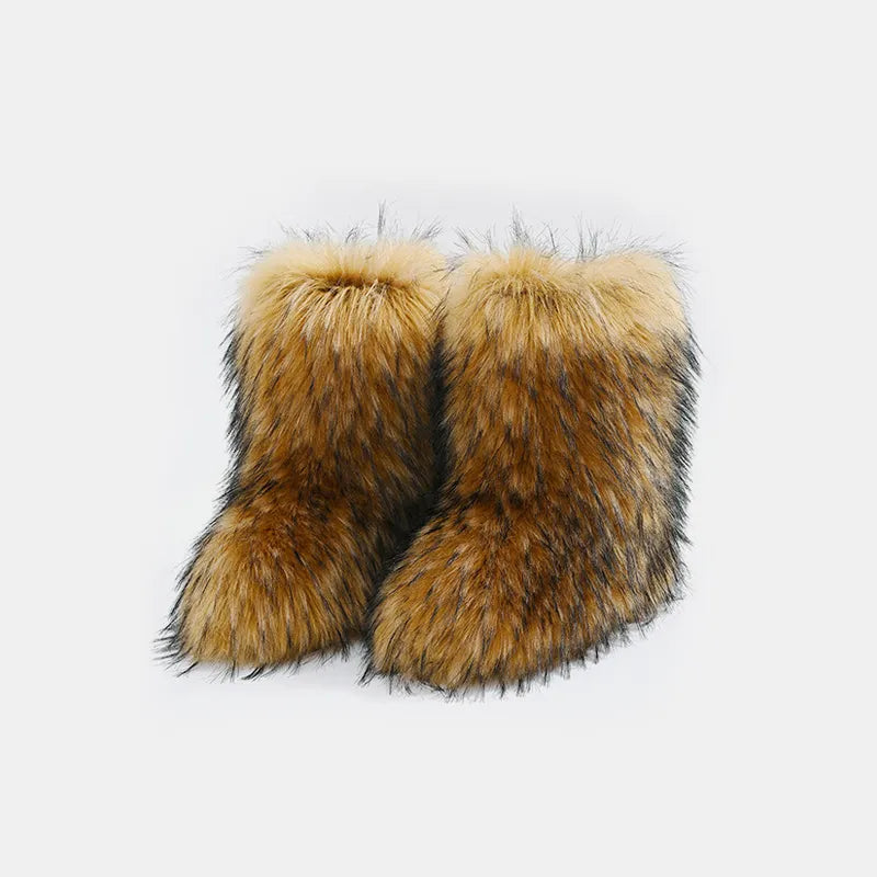 🔥 Thermal Fuzzy Platform Boots — by SICK4CASH