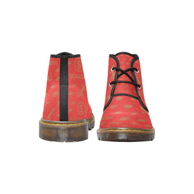 Women's Canvas Chukka Boots (Model Skinks