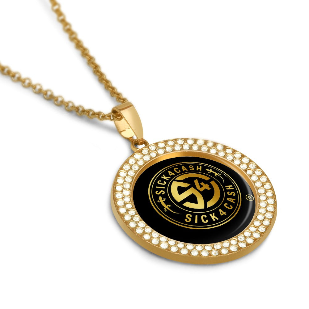 S4C Multicolored diamond necklace