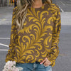 Raglan round neck sweater