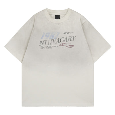 Short Sleeve T-Shirt Men's Fit Loose Couple Tee