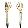 Halloween Ghost Hand Floor Lamp Led Copper Wire Light String Luminous Skull Hand Ghost Festival Layout Props