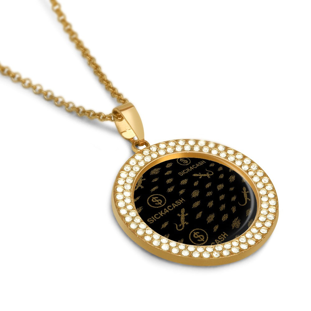 S4C Multicolored diamond necklace