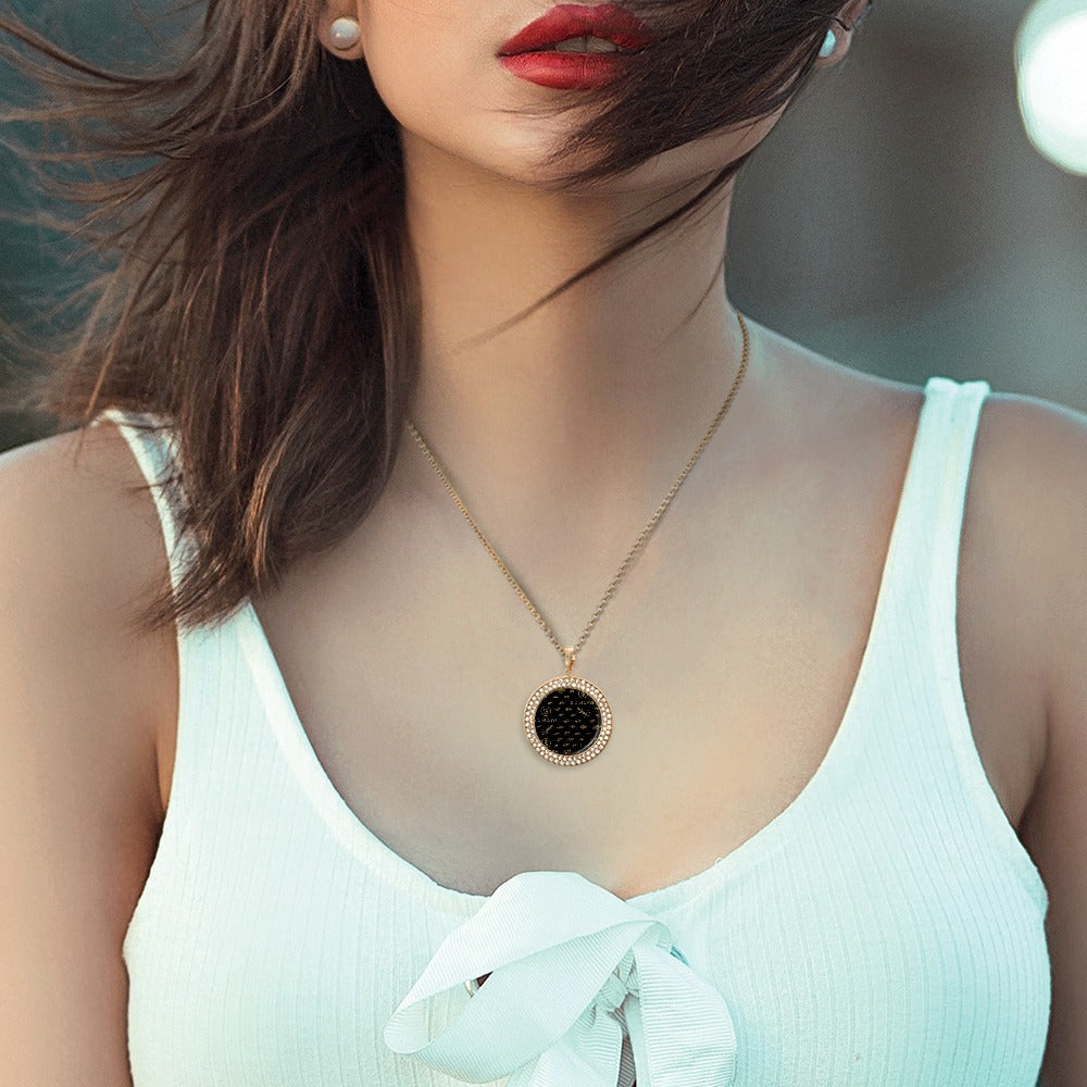 S4C Multicolored diamond necklace