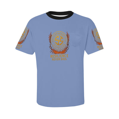 Men's All Over Print Patch Pocket T-shirt (Model T56)