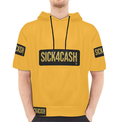 🖤 SICK4CASH® Legacy Hoodie: “DRAW BLOOD / DROP GOLD” Edition