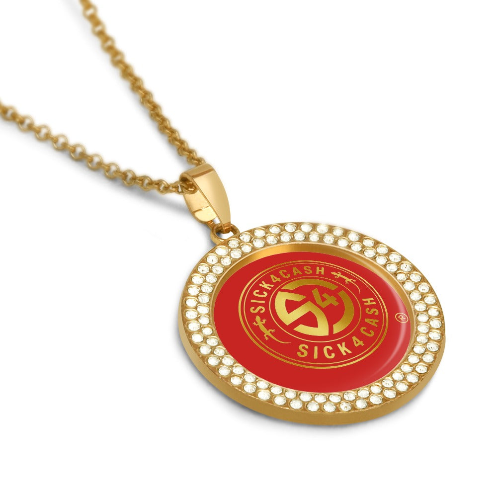 S4C Multicolored diamond necklace