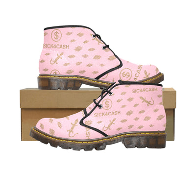 Women's Canvas Chukka Boots (Model Skinks