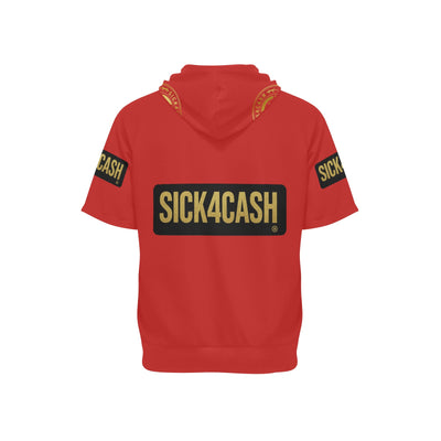 🖤 SICK4CASH® Legacy Hoodie: “DRAW BLOOD / DROP GOLD” Edition