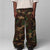 S4C Pocket Multi-Pocket Decorative Camouflage Cool Street Loose Denim Trousers Women's Work Pants