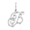Hip hop accessories grass letter pendant melon seed buckle Cuban chain accessory