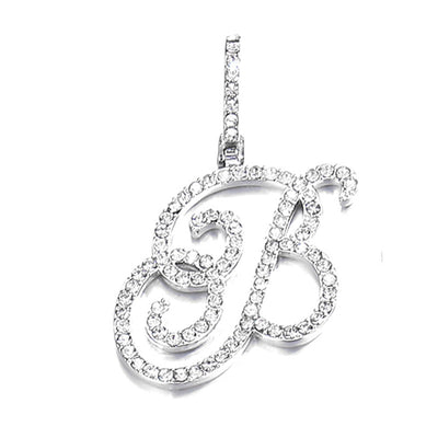 Hip hop accessories grass letter pendant melon seed buckle Cuban chain accessory