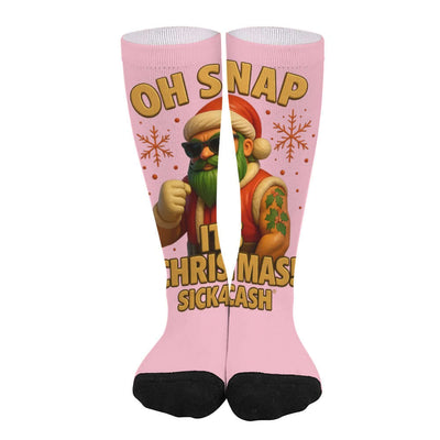 “OH SNAP IT’S CHRISTMAS” Socks