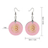 S4C Wooden earrings pendant